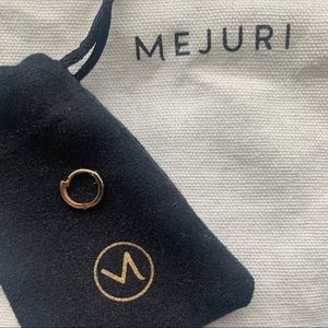 Mejuri 14K Single Mini Gold Hoop